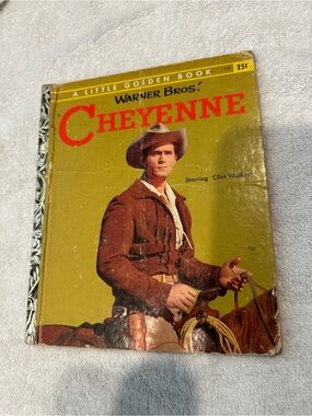 Warner Bros. Cheyenne Little Golden Book vintage